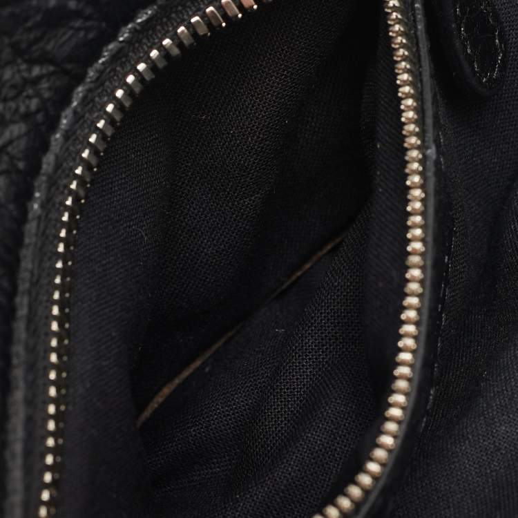Pre Owned Balenciaga Black Leather XS Neo Cagole Bag
