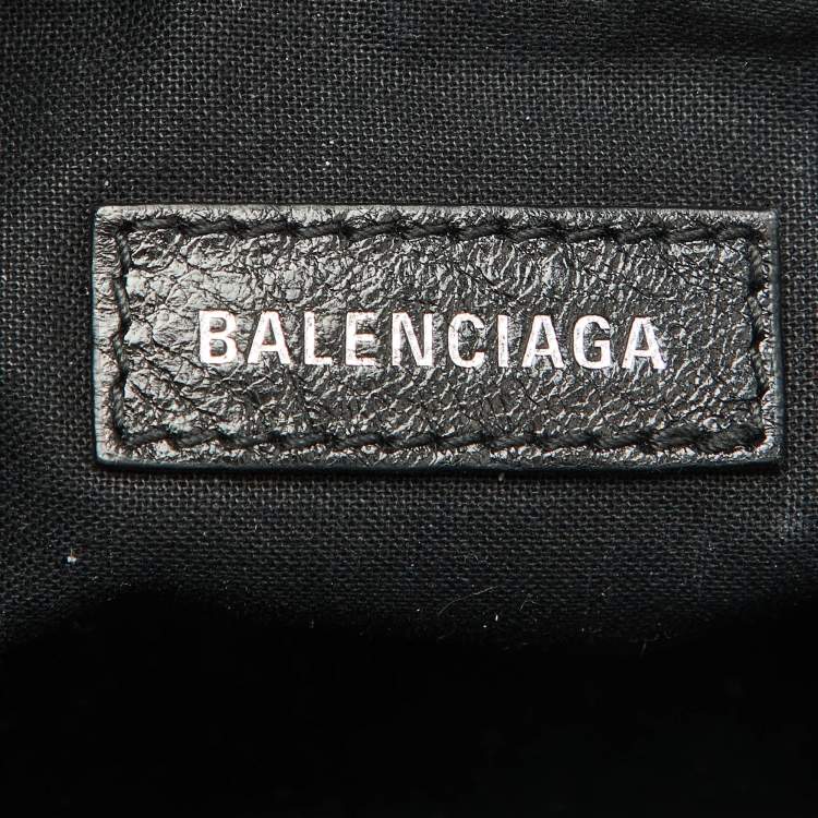 Pre Owned Balenciaga Black Leather XS Le Cagole Shoulder Bag