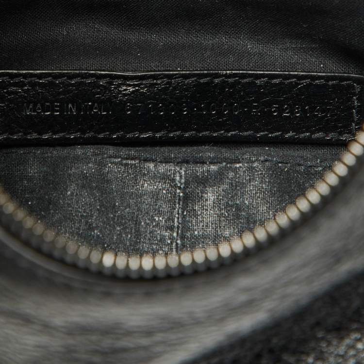 Pre Owned Balenciaga Black Leather XS Le Cagole Shoulder Bag