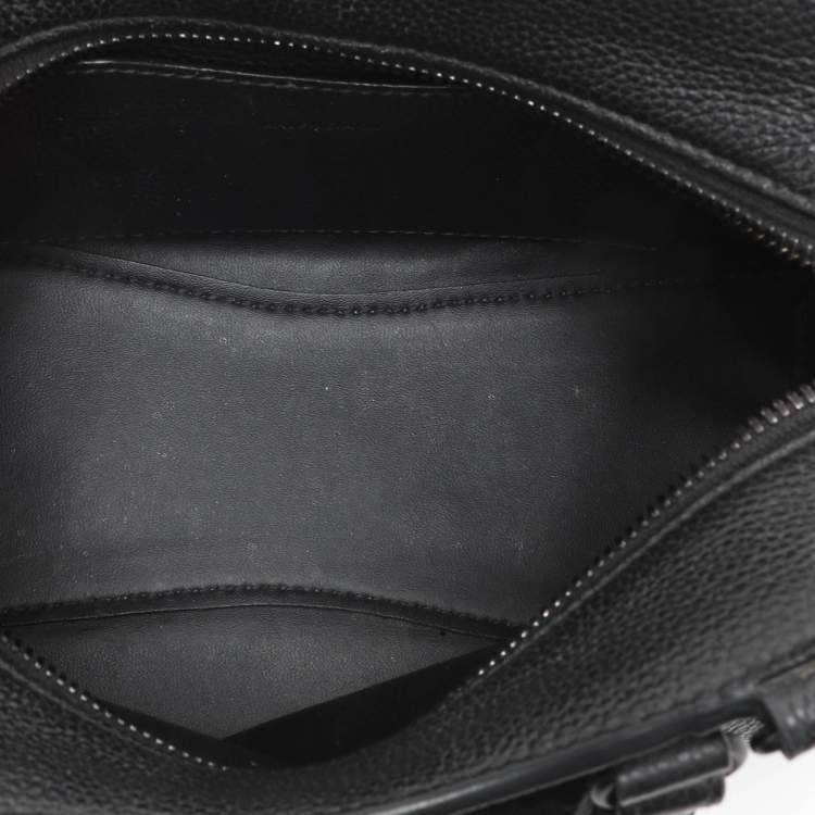 Pre Owned Balenciaga Black Leather Mini Neo Classic City Tote