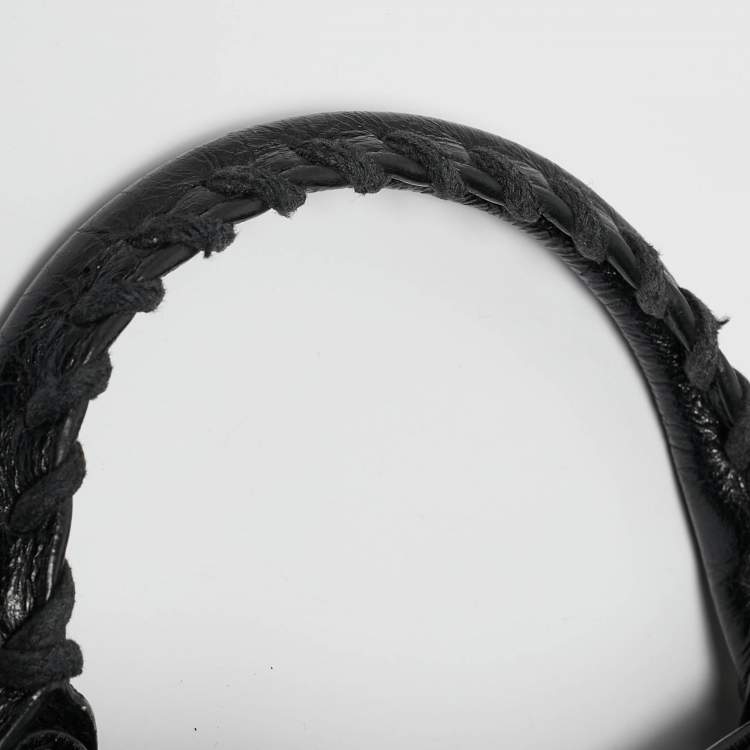 Pre Owned Balenciaga Black Leather Mini Classic City Bag