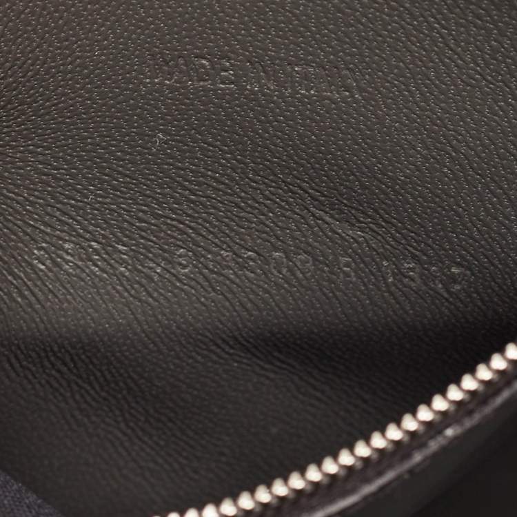 Pre Owned Balenciaga Grey Ombre Leather Small Hourglass Top Handle Bag