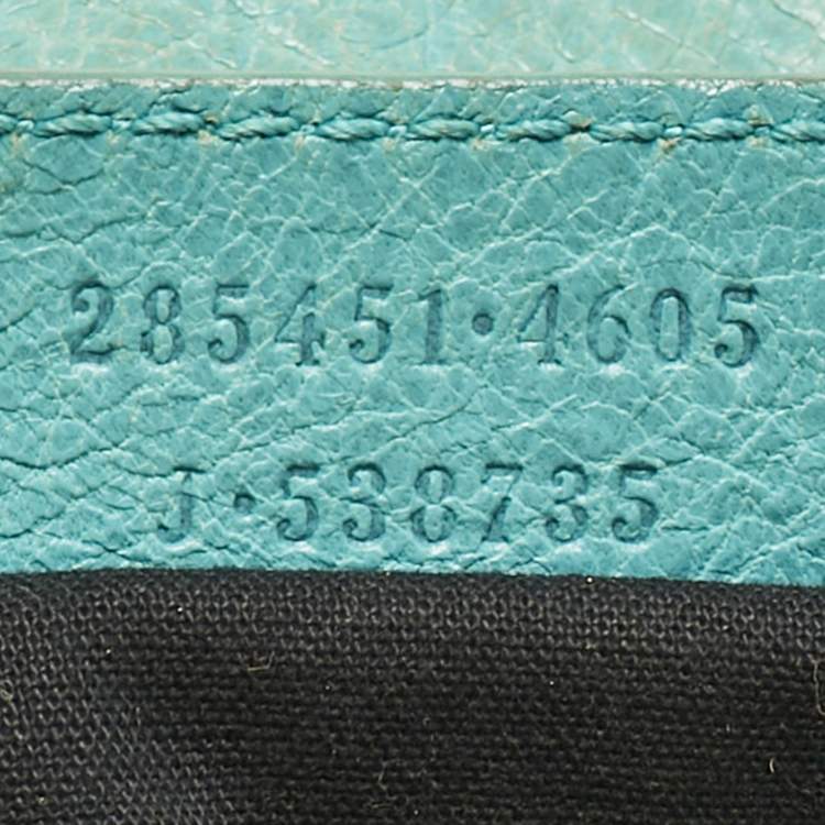 Pre Owned Balenciaga Turquoise Blue Leather Giant 12 Gold Hardware Work Tote