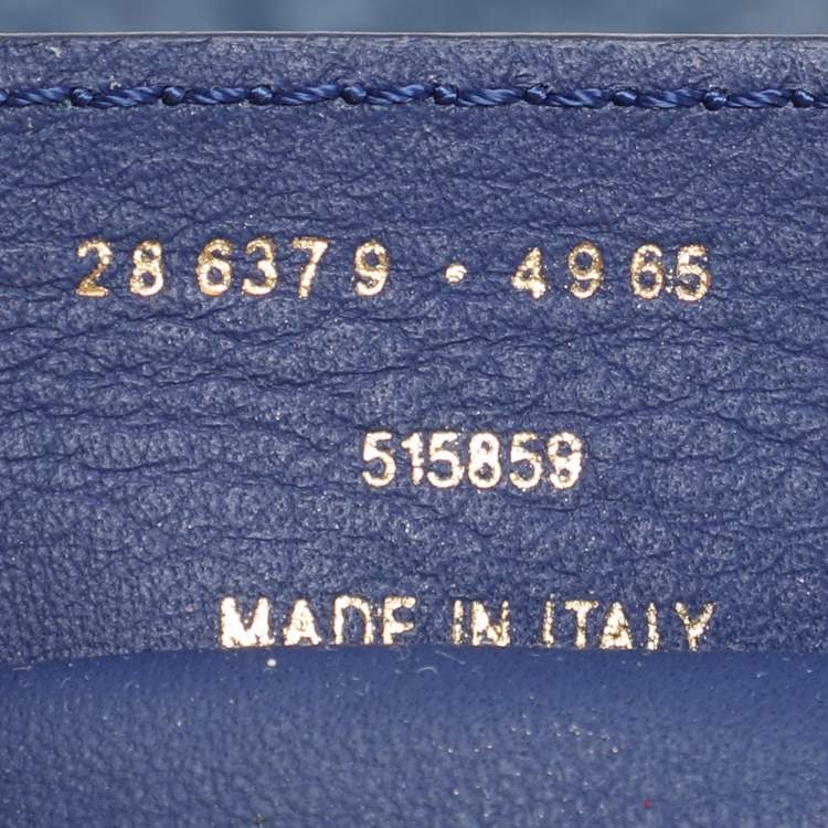 Pre Owned Balenciaga Cobalt Panier Basket Tote
