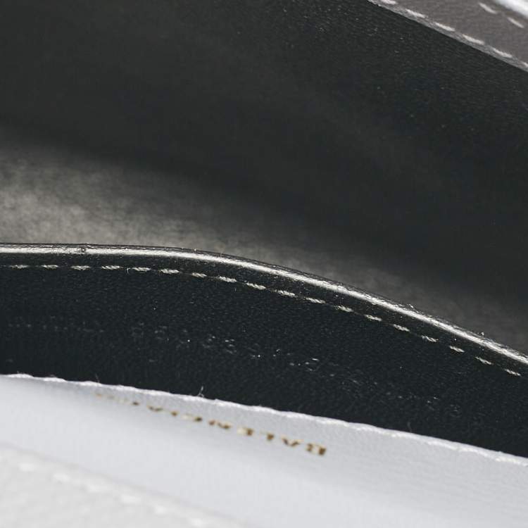 Pre Owned Balenciaga Grey Leather XS Ville Day Crossbody Bag