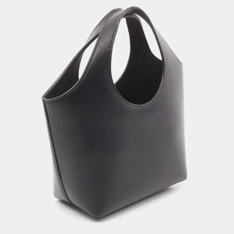 Pre Owned Balenciaga Mary Kate XS Black Leather Tote Bag
