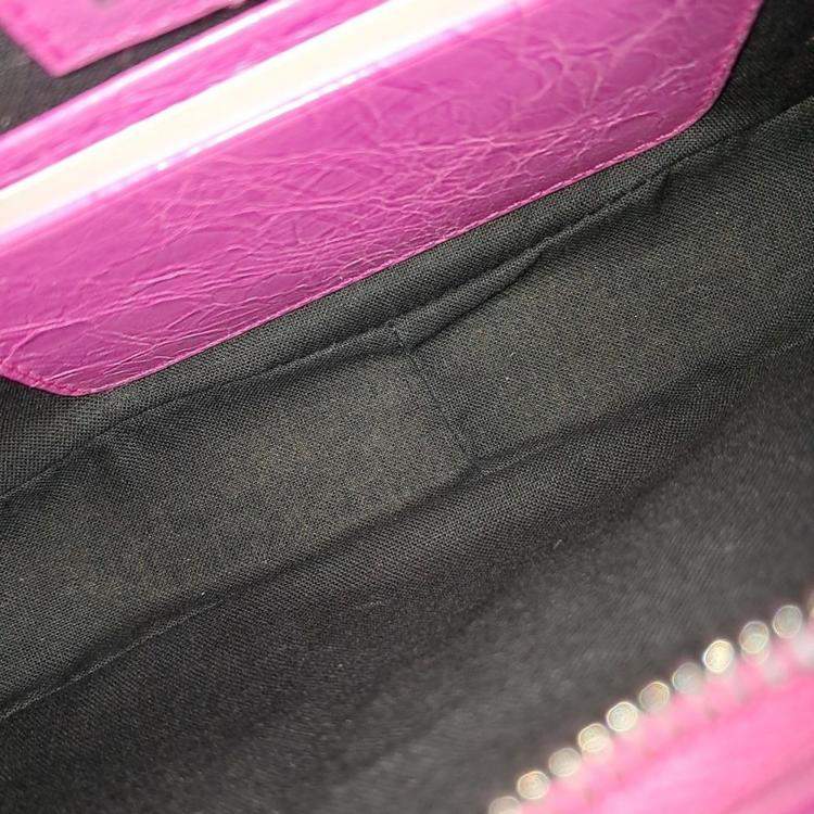 مملوكة مسبقًا Balenciaga Pink Leather Le Cargol Mini Shoulder Bag