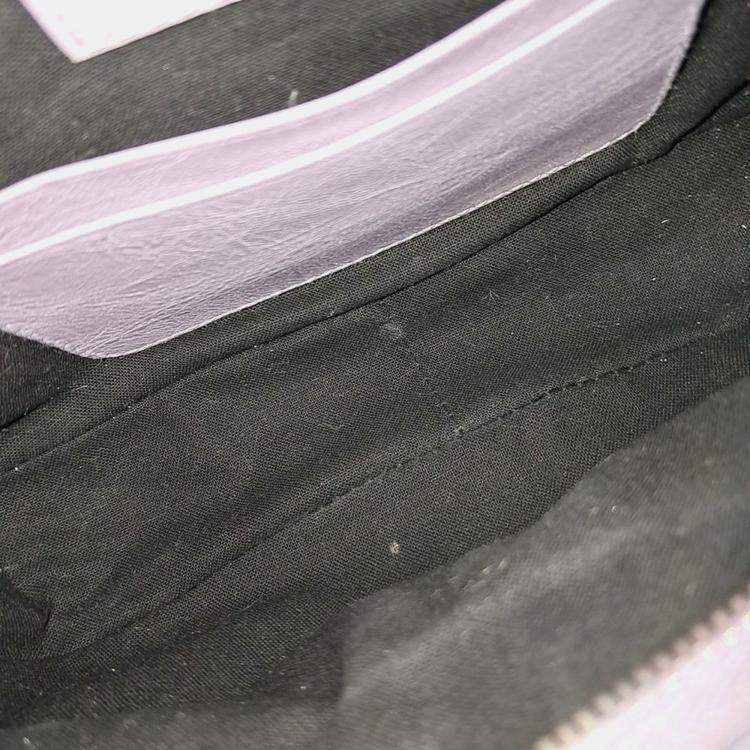 Pre Owned Balenciaga Purple Leather Le Cargol Mini Shoulder Bag