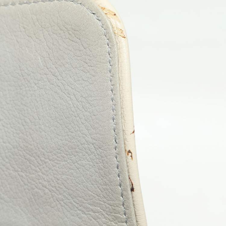 Pre Owned Balenciaga Multicolor Leather and Stingray Cherche Clutch