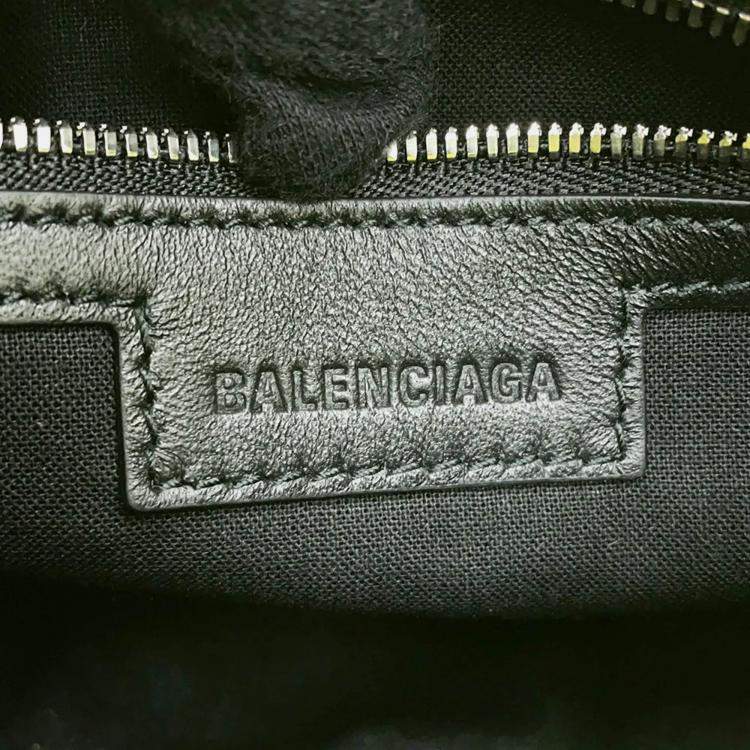 Pre Owned Balenciaga Neo Cagoule Neon Yellow Arena Lambskin Size S