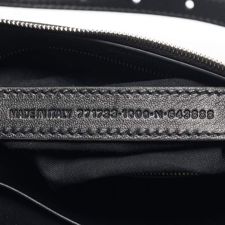 Pre Owned Balenciaga Black Leather Mary-Kate Shoulder Bag