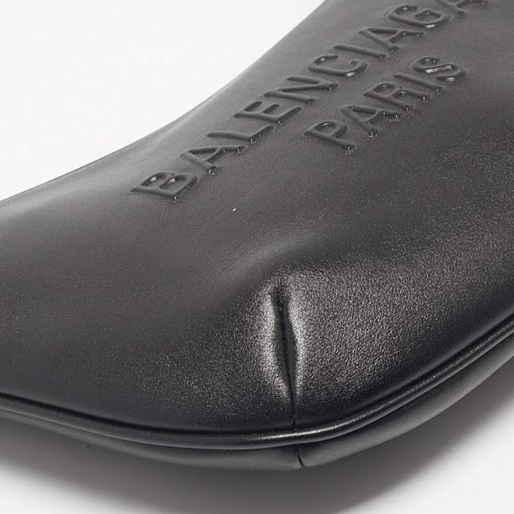 Pre Owned Balenciaga Black Leather Mary-Kate Shoulder Bag