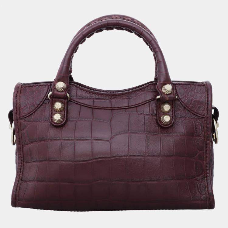 Pre Owned Balenciaga Mini City Bag