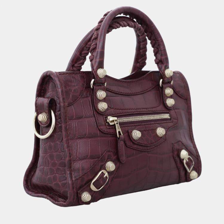 Pre Owned Balenciaga Mini City Bag