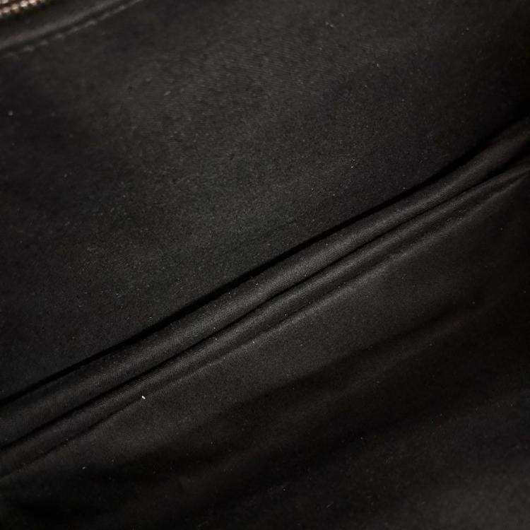 Pre Owned Balenciaga Black Leather Flap BB Soft Bag