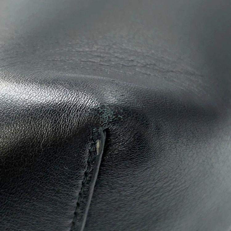 Pre Owned Balenciaga Mary Kate Medium Black Leather Tote Bag