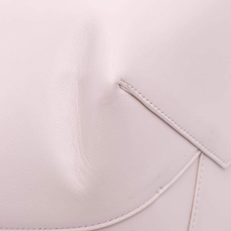 Pre Owned Balenciaga Pink Medium Smooth Calfskin Mary Kate Tote