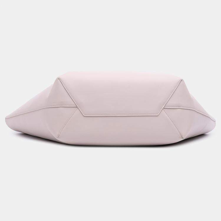 Pre Owned Balenciaga Pink Medium Smooth Calfskin Mary Kate Tote