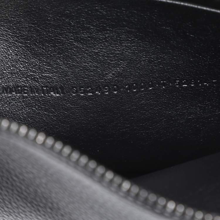 Pre Owned Balenciaga Black Leather Neo Pouch Clutch