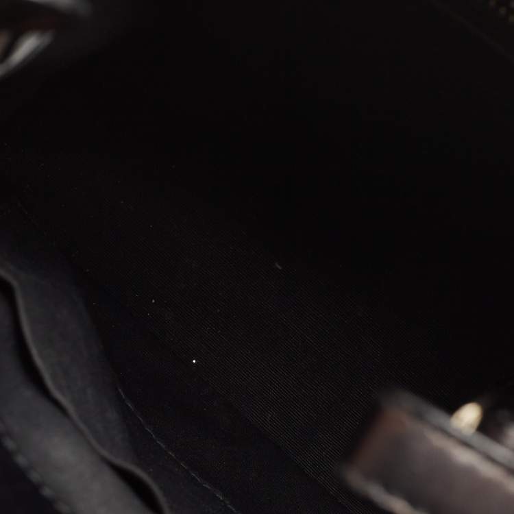 Pre Owned Balenciaga Black Leather Mini All Afternoon Tote