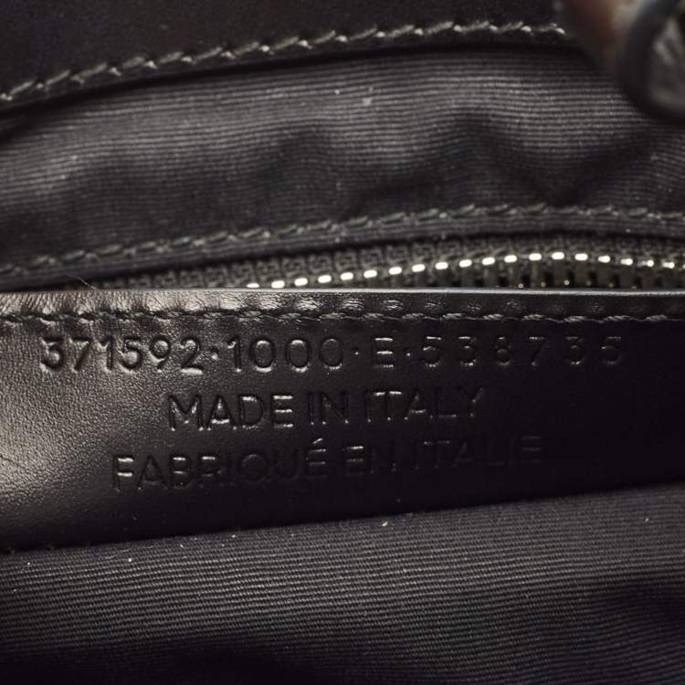 Pre Owned Balenciaga Black Leather Mini All Afternoon Tote