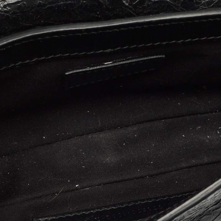 Pre Owned Balenciaga Black Leather XS Le Cagole Sling Bag