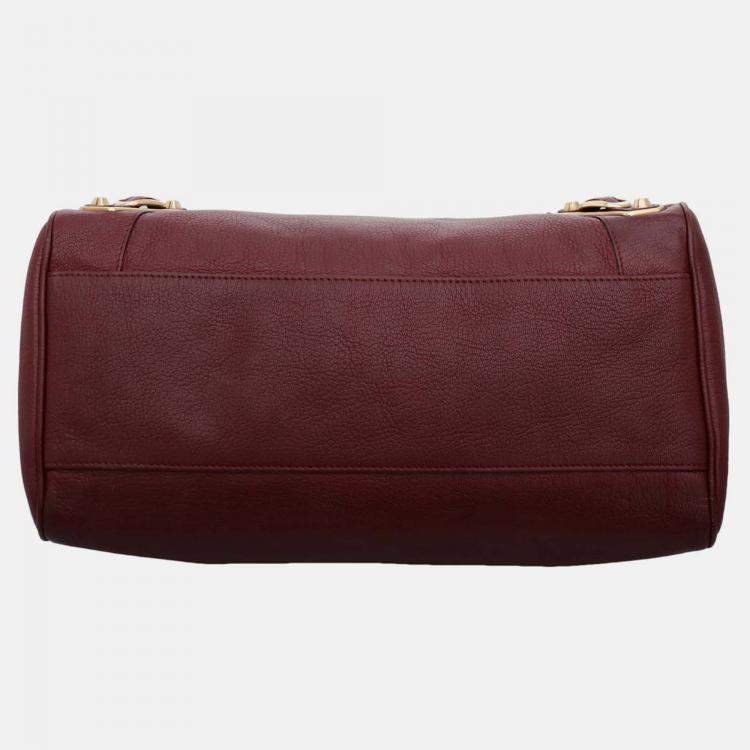 Pre Owned Balenciaga Metallic Edge Velo Bag