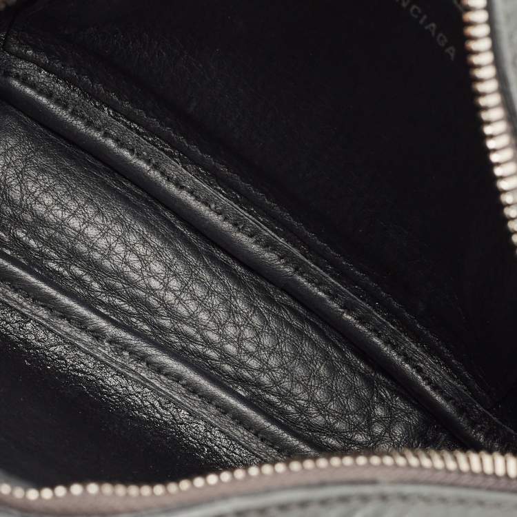 Pre Owned Balenciaga Grey Leather XS Everyday Camera Bag