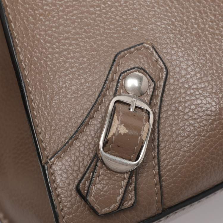 Pre Owned Balenciaga Brown Leather Small Neo Classic Tote