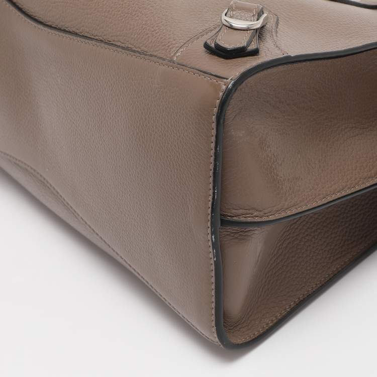 Pre Owned Balenciaga Brown Leather Small Neo Classic Tote