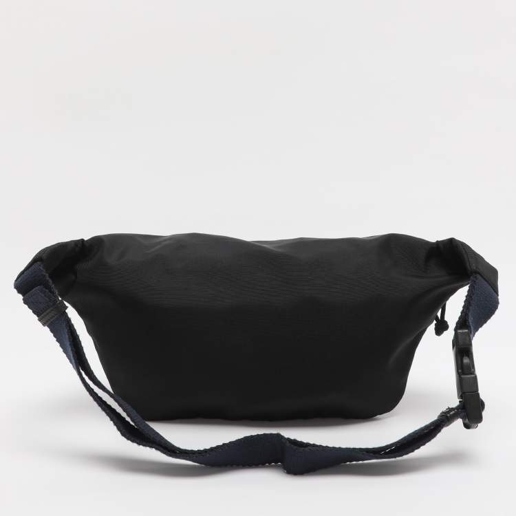 Pre Owned Balenciaga Black Nylon Explorer Belt Bag