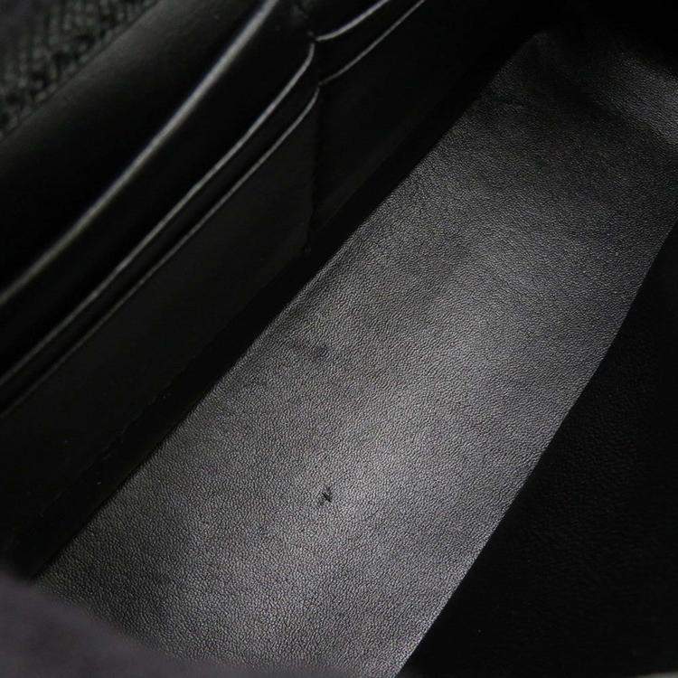 Pre Owned Balenciaga Graffiti Chain shoulder Black/Blue Leather