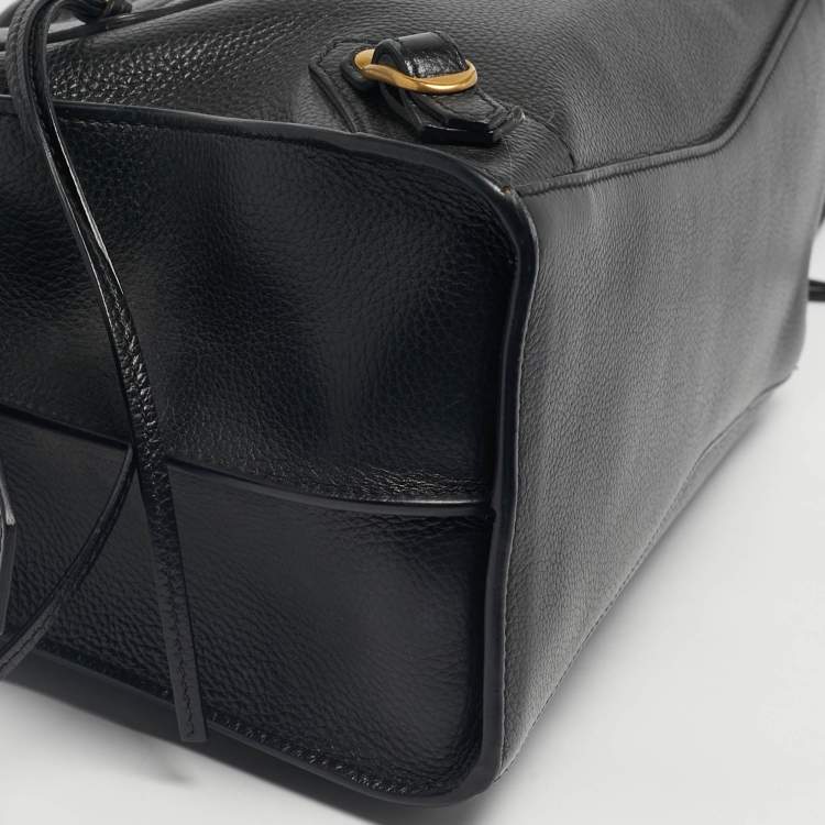 Pre Owned Balenciaga Black Leather Small Neo Classic Tote