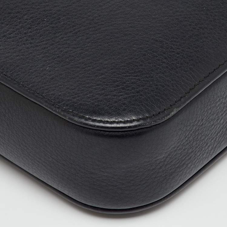 Pre Owned Balenciaga Black Leather Small Everyday Camera Crossbody Bag