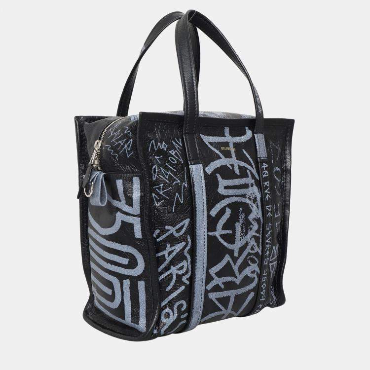 Pre Owned Graffiti Bazar Medium Shopping Tote
