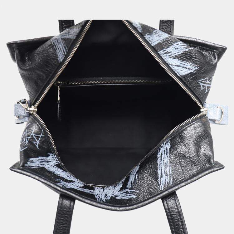 Pre Owned Graffiti Bazar Medium Shopping Tote