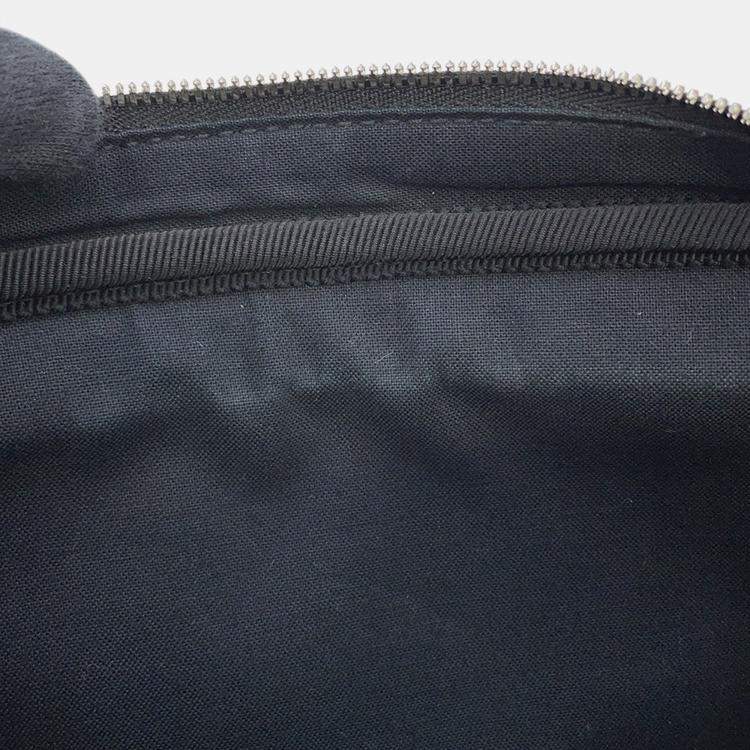 Pre Owned Balenciaga Everyday Cross Body Bag Black Leather