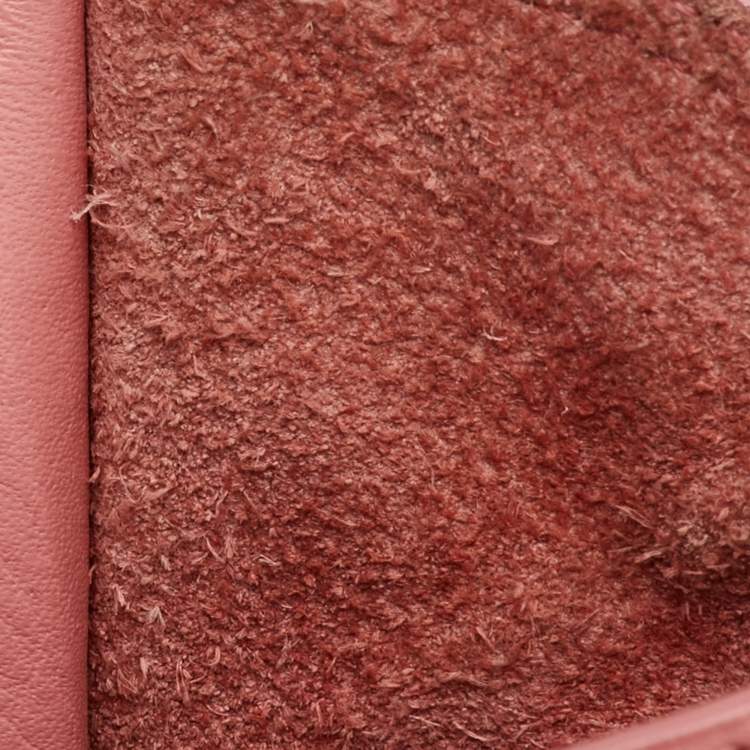 Pre Owned Balenciaga Papier A4 Pink Leather Tote