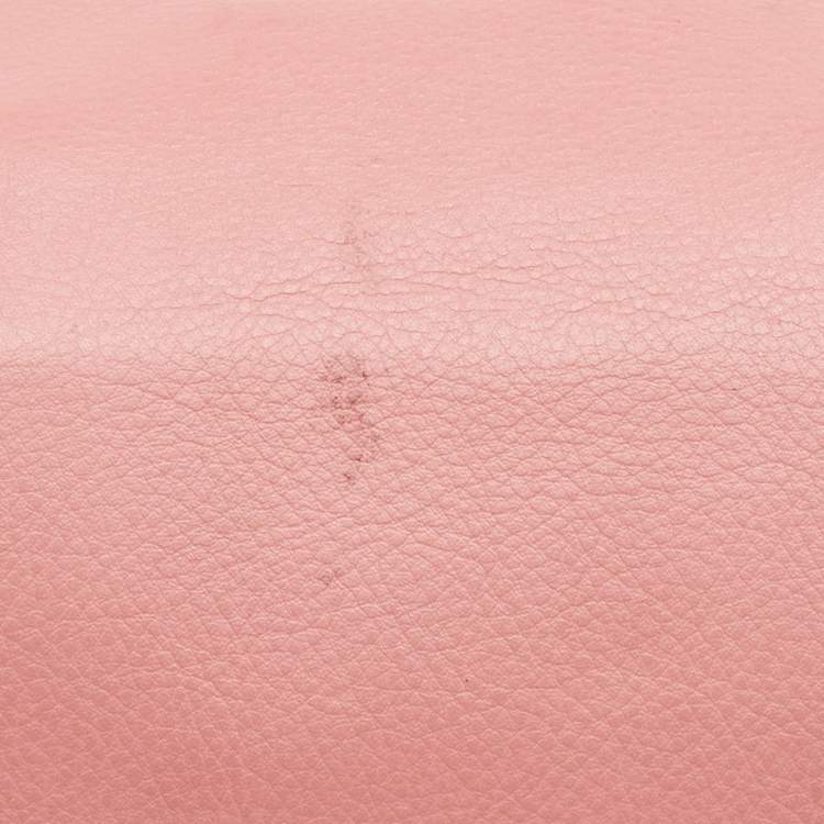 Pre Owned Balenciaga Papier A4 Pink Leather Tote