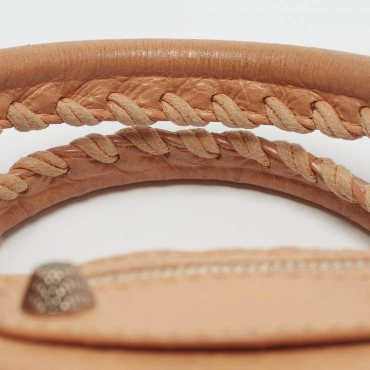 Pre Owned Balenciaga RGH Classic City Orange Leather Bag