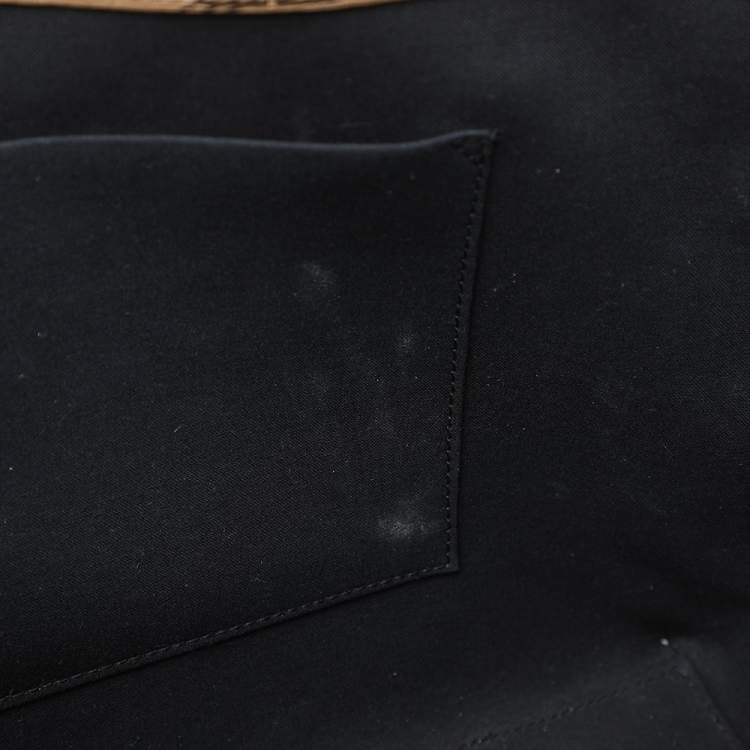 Pre Owned حقيبة بالنسياغا توت كانفاس مغلفة بنقش بني/بيج متوسط