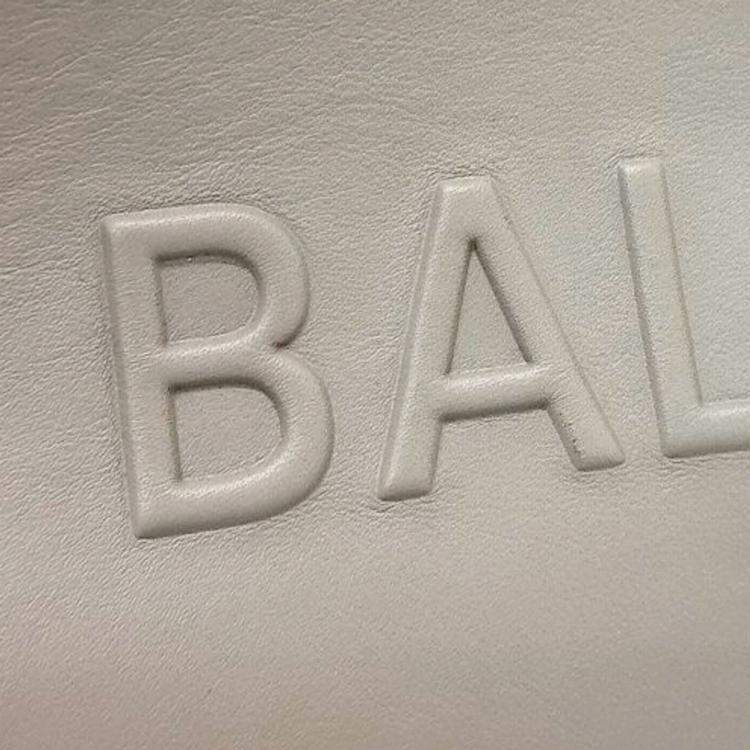 Pre Owned Balenciaga Beige Leather Mary-Kate Medium Tote Bag