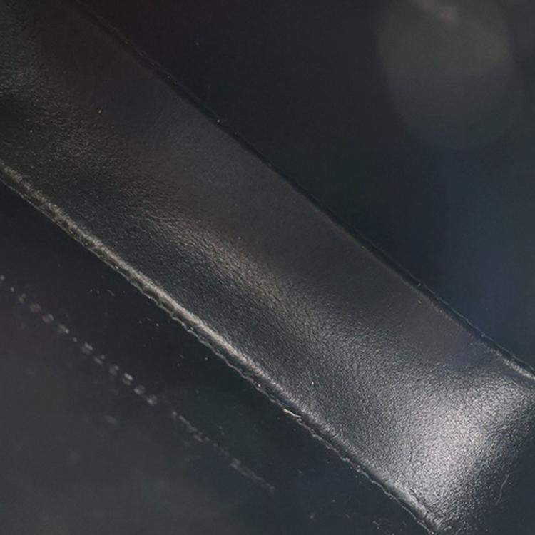 Pre Owned Balenciaga Blue XS Embossed Leather Everyday Camera Bag