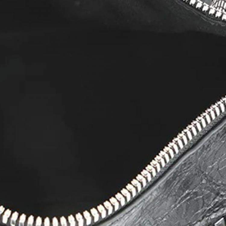 Pre Owned Balenciaga Le Cagoule Cylinder Shoulder Bag Black Leather