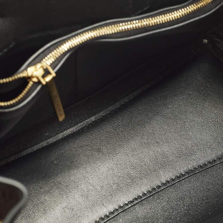 Pre Owned Balenciaga Bel Air Black Leather Tote