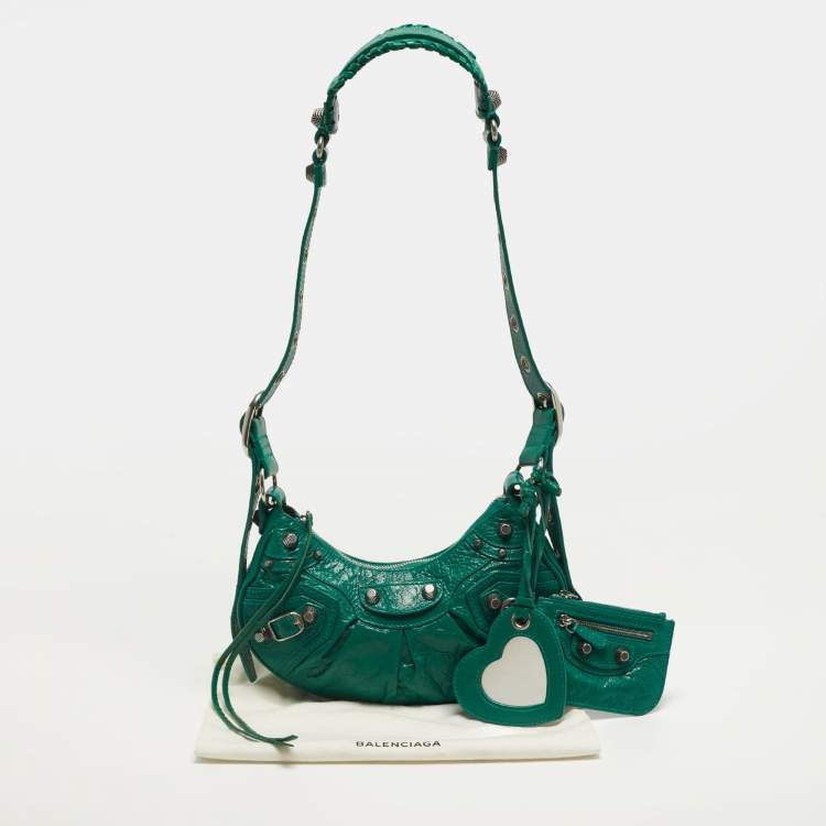 Pre Owned Balenciaga Le Cagole XS Leather Shoulder Bag