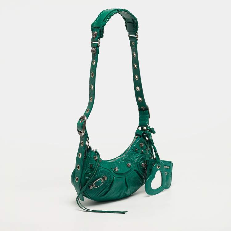 Pre Owned Balenciaga Le Cagole XS Leather Shoulder Bag