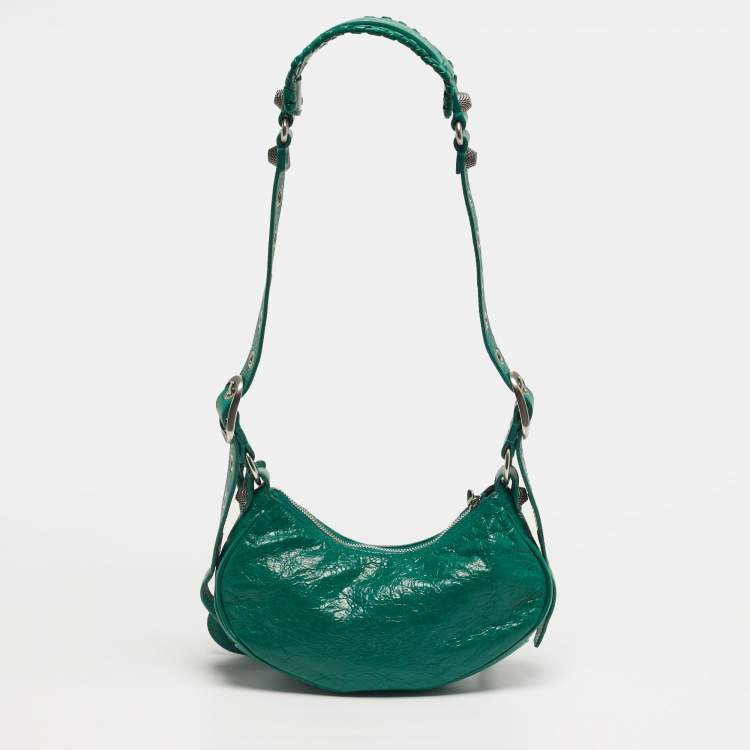 Pre Owned Balenciaga Le Cagole XS Leather Shoulder Bag