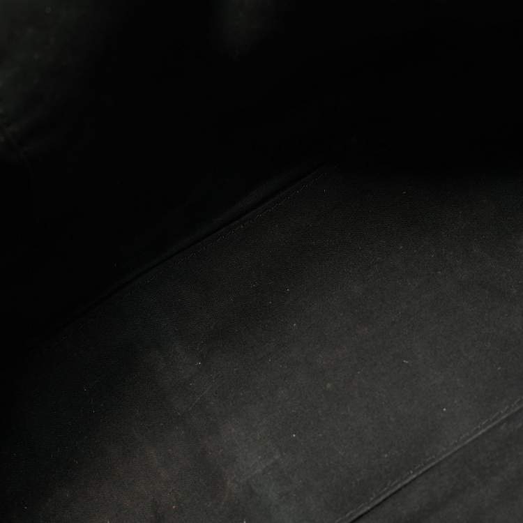 Pre Owned حقيبة توتس بالنسياغا بازار متوسطة جلد سوداء