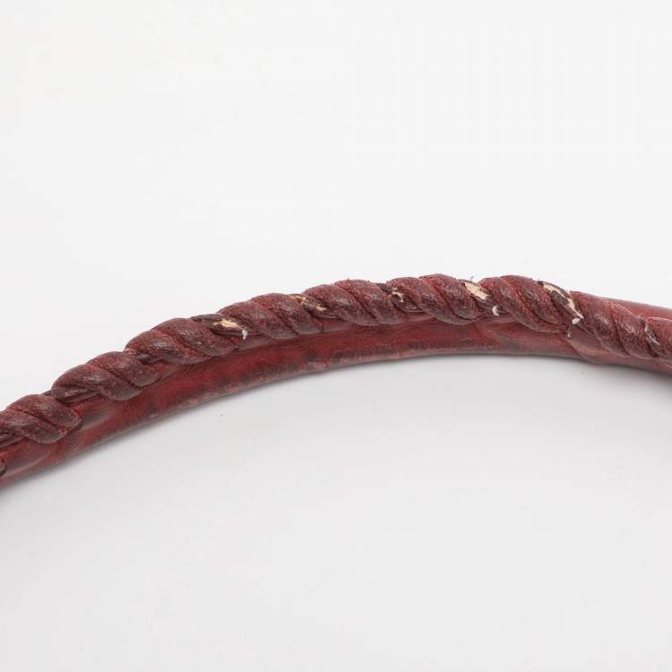 Pre Owned Balenciaga Light Pink Leather GSH Day Hobo